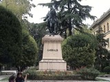 Veronaausflug 00051 Statue des Nationalheldes Giuseppi Garibaldi 1807_82 .JPG